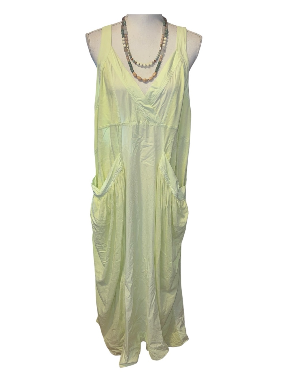 Anthropologie Daily Practice Island Sleeveless Maxi Dress Relaxed Lagenlook